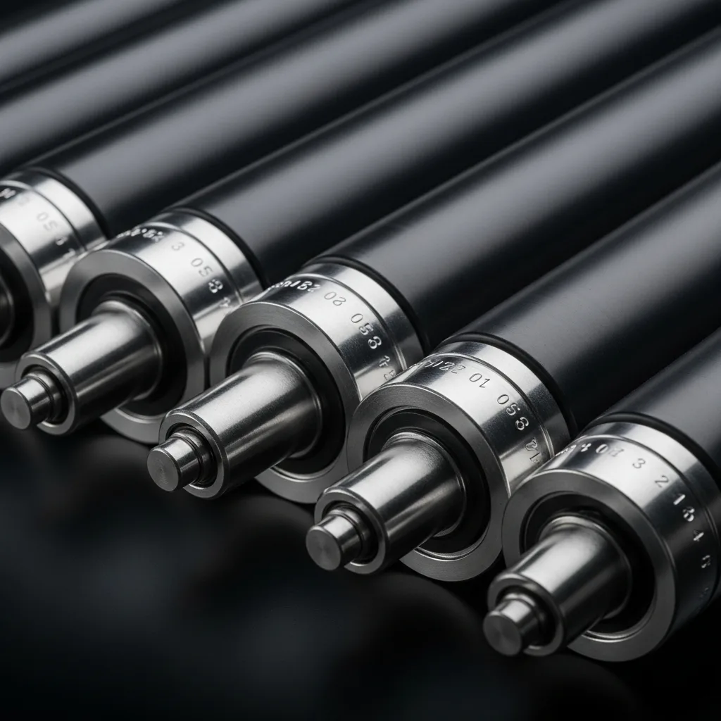 Precision industrial rollers manufactured by Enbi