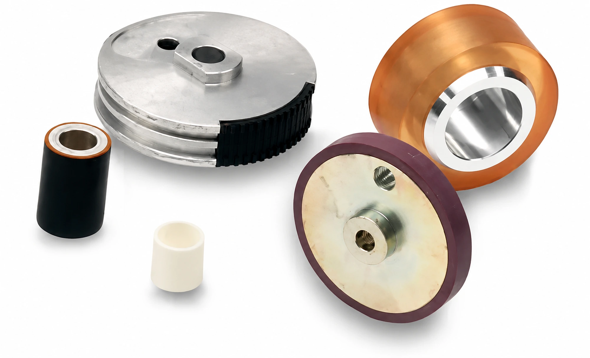 Paper transport roller systems for digital printing
